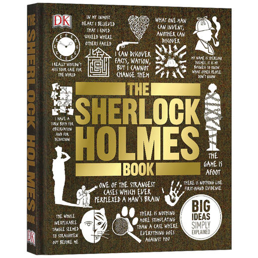 DK夏洛克福尔摩斯百科全书 英文原版 The Sherlock Holmes Book 英文版原版书籍 精装进口英语书 商品图1