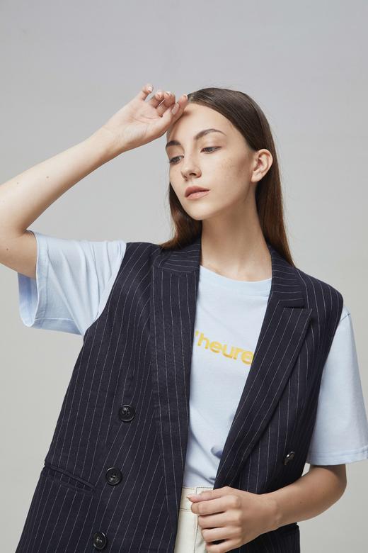 【经典款】【商场同款】麦檬夏条纹时尚马甲5997112161-1 商品图3