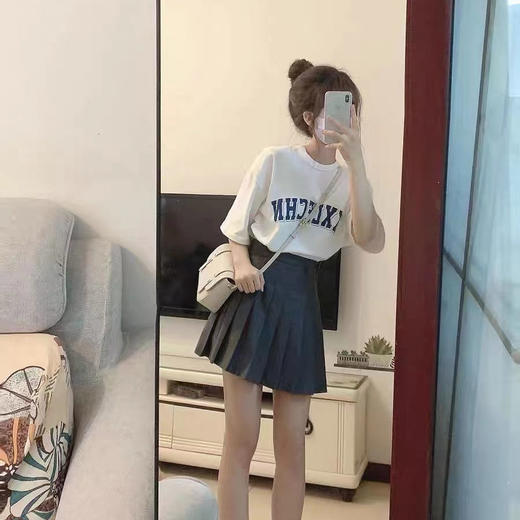 黛唯梵夏季新款可盐可甜原宿风小个子俏皮韩版炸街学院风两件套裙子气质 商品图2