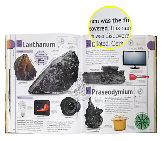 英文原版教材 DK元素周期表图解百科 The Periodic Table Book 化学元素视觉百科 进口儿童英语工具书 英文版原版书籍 商品图3