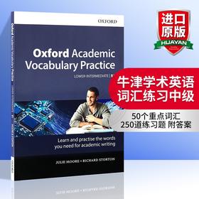 牛津学术英语词汇练习 中级 英文原版 Oxford Academic Vocabulary Practice B1 英文版进口书籍