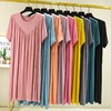 【限时折扣】夏季大码短袖莫代尔宽松睡裙 L/XL（非质量问题不退不换） 商品缩略图3