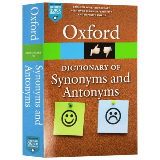 牛津近反义词词典 英文原版 The Oxford Dictionary of Synonyms and Antonyms 英英字典 英文版 进口原版英语书籍 商品图3