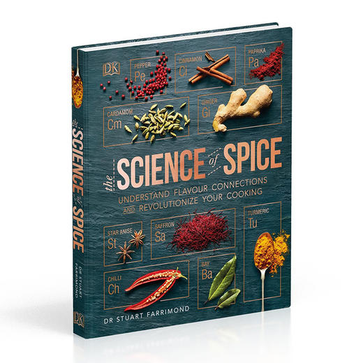 香料的科学 英文原版 Science of Spice 分享烹饪秘诀 DK香料百科全书 Stuart Farrimond 英文版 进口原版英语书籍 商品图1