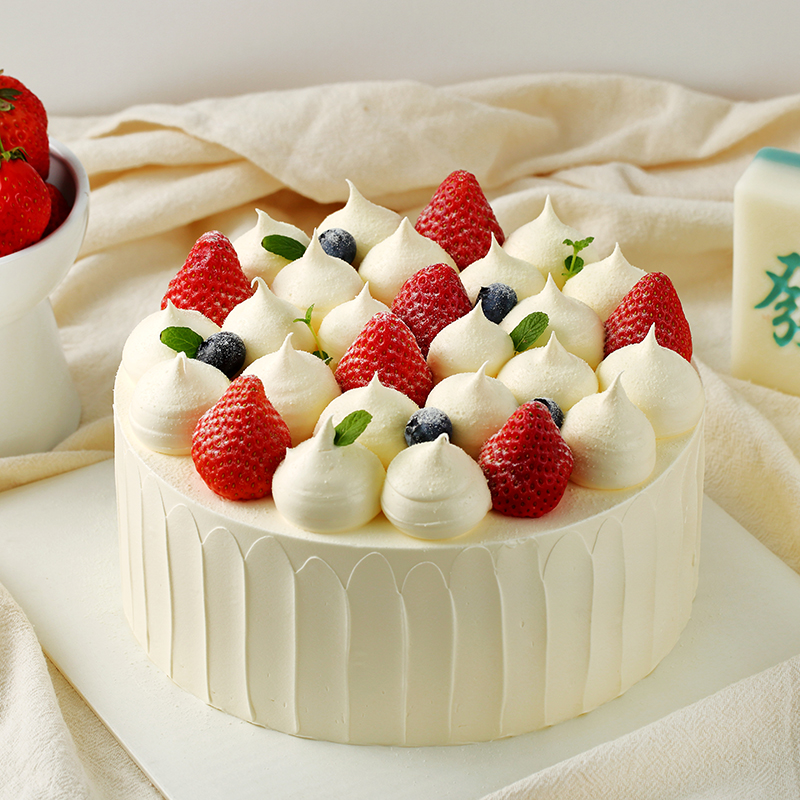 标准款丨田园草莓（水果蛋糕）