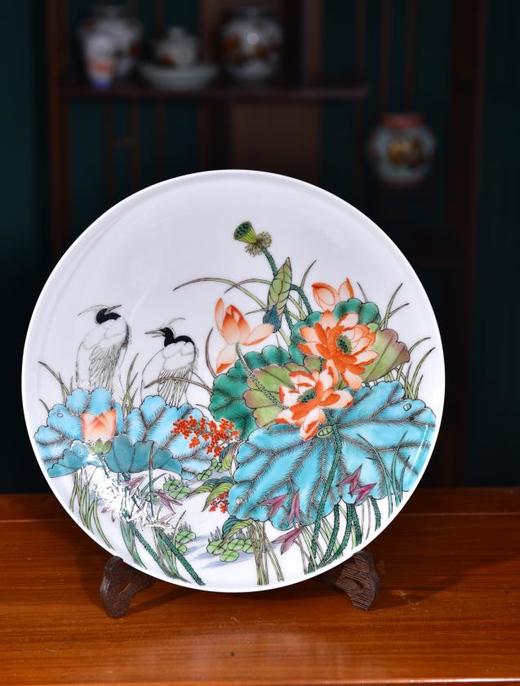 古彩和美如意赏盘 商品图0