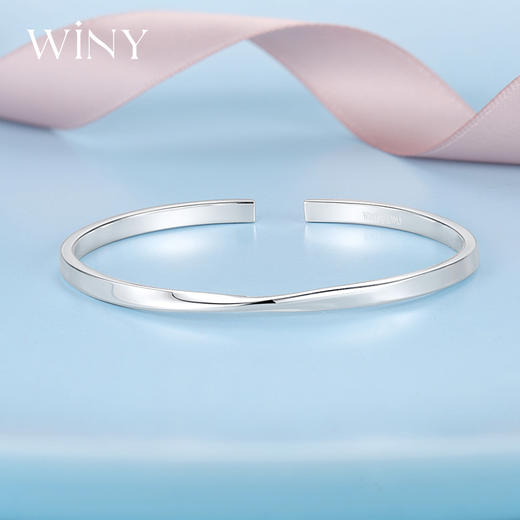 Winy9999足银等枫手镯送女友闺蜜节日生日礼物 商品图2