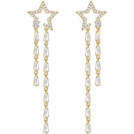 ZEGL星星流苏耳环女2022年新款潮气质耳钉高级感925银针复古耳饰 商品图5