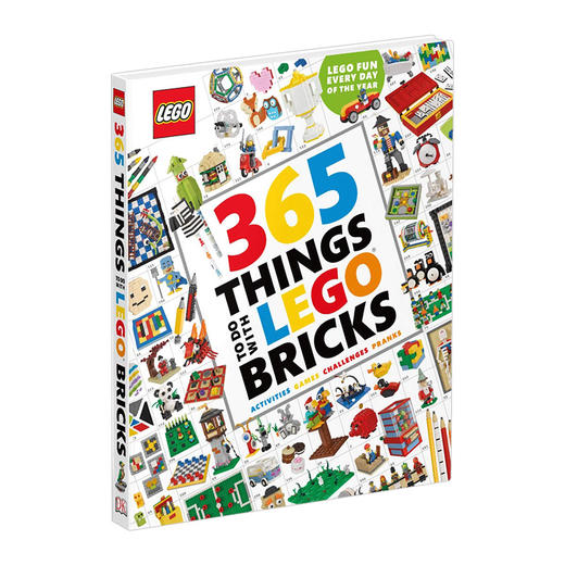 DK乐高砖块的365种玩法 英文原版 365 Things to Do with LEGO Bricks 英文版进口原版英语书籍 商品图0