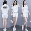休闲套装女装2022新款韩版宽松大码时尚夏季短袖短裤运动两件套女 商品缩略图0