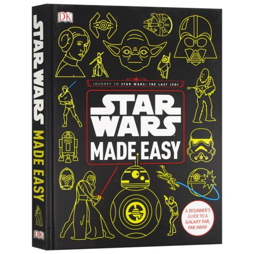 DK 星球大战元素儿童百科 英文原版 Star Wars Made Easy 让孩子通过各种元素认识星战 科幻 精装 英文版进口英语书籍 商品图3