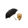 PASOTTI 意大利手工定制黑色伞面金色狮子头手柄直柄晴雨伞礼盒装 直柄晴雨伞 MLX41 商品缩略图0