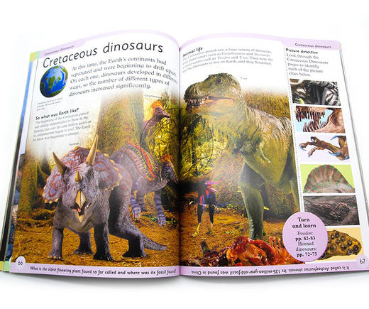 DK恐龙百科全书 英文原版 First Dinosaur Encyclopedia 图解词典科普书 英文版原版书籍 进口英语书 商品图3