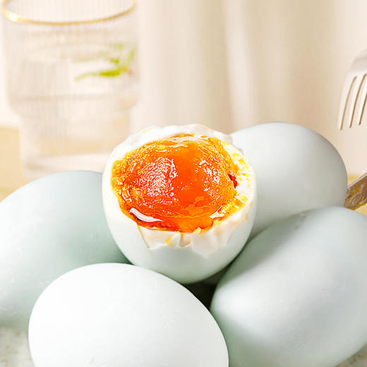 【神丹店长推荐】薄盐多油咸鸭蛋礼盒65g*12枚装 商品图1