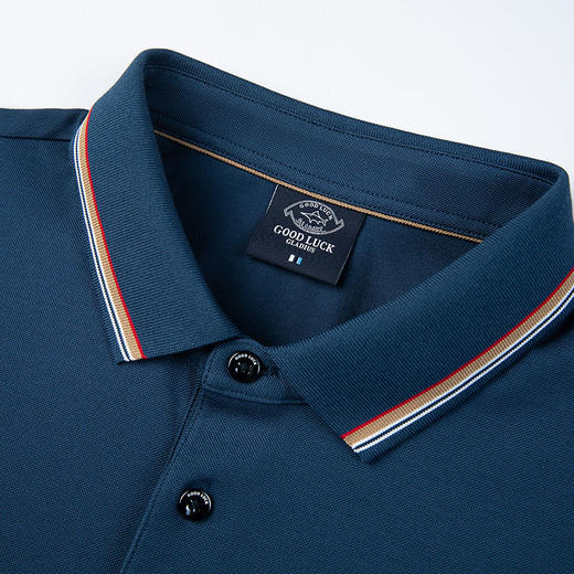 GOOD LUCK/德鲨棉桑蚕丝混纺舒适柔软两色可选长袖T恤BY22109 商品图8