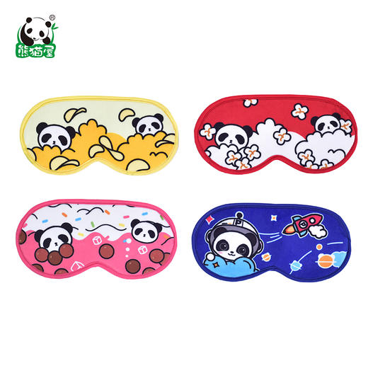 熊猫屋PANDAHOUSE 光看就会胖系列 眼罩 多色可选 商品图0