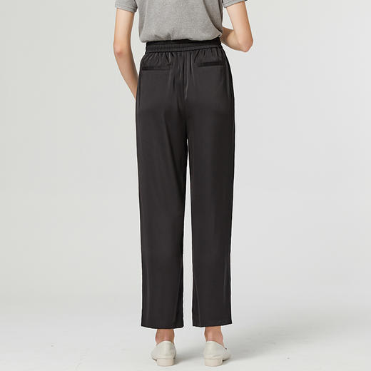famecoco范可儿夏季薄款裤子女新款运动休闲裤收腰直筒宽松F223GA013 商品图1