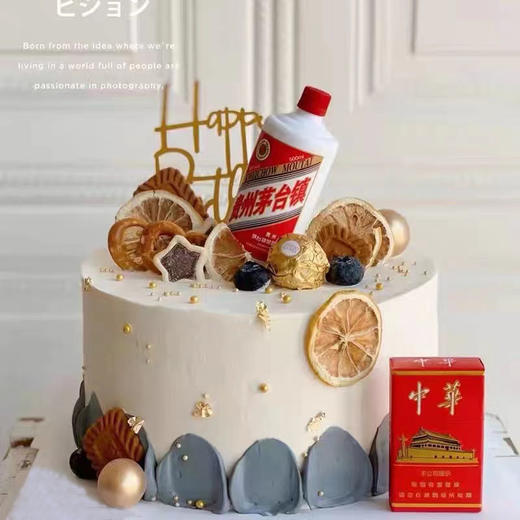生日蛋糕 人在江湖 商品图0