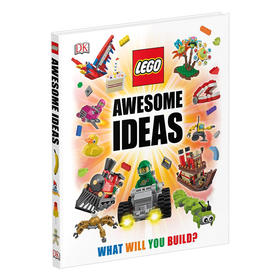 乐高好创意 精彩搭建指南 英文原版 LEGO Awesome Ideas 全彩精装 DK百科全书 想象力培养 英文版进口原版英语书籍