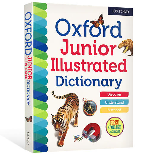 牛津少儿英语图解词典 英文原版工具书 Oxford Junior Illustrated Dictionary 儿童初级词典 英英字典 英文版进口书籍 商品图1