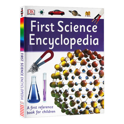 科学百科全书 英文原版 First Science Encyclopedia 科技探索 自然现象 动物植物图解词典 儿童学习参考书 英文版进口英语书籍 商品图0