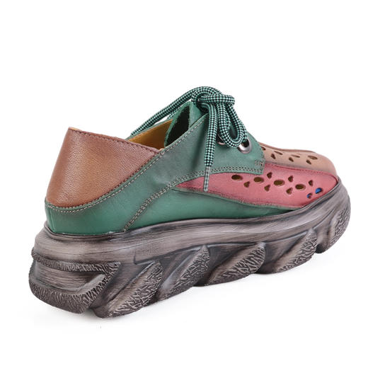 富贵吉祥时尚舒适超清厚底女鞋 f220112 商品图5