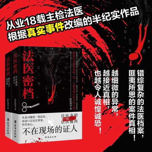 法医密档 套装2册 法医剑哥 著 侦探推理/恐怖惊悚小说文学 商品图0