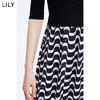 LILY2022夏女装奥特莱斯店修身显瘦高腰针织连衣裙122200T7318 商品缩略图3