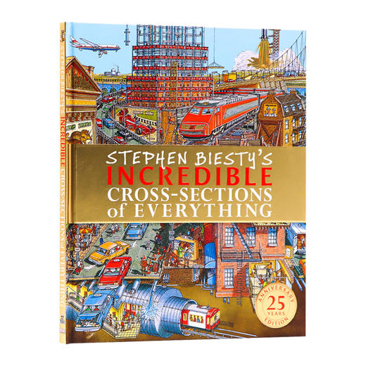 DK不可思议的大剖面 万物 英文原版 Stephen Biesty's Incredible Cross-Sections of Everything 25周年版 精装 英文版英语书籍 商品图0