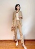 织悟	女士条纹外套 221Uxz1506a 商品缩略图0