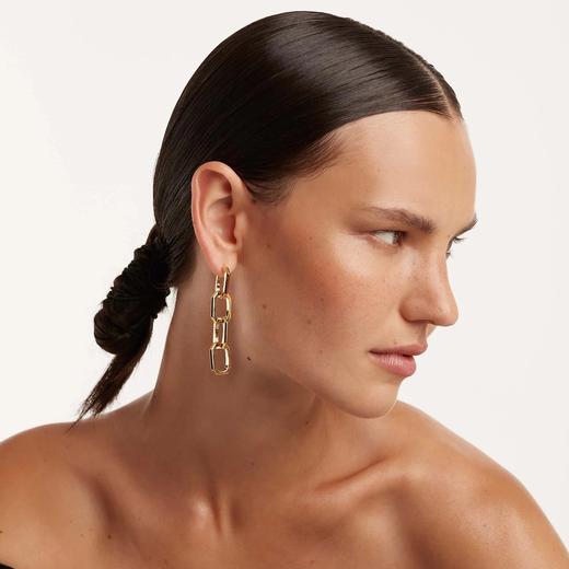 北京仓｜PD Paola-Signature Chain-链条 耳环（多种戴法）［西班牙设计师］ 商品图1