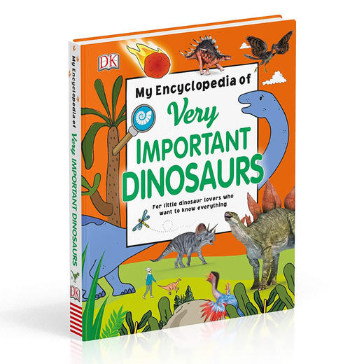 DK恐龙小百科 英文原版 My Encyclopedia of Very Important Dinosaurs 恐龙科普认知图画书 精装 英文版 进口原版英语书籍 商品图1