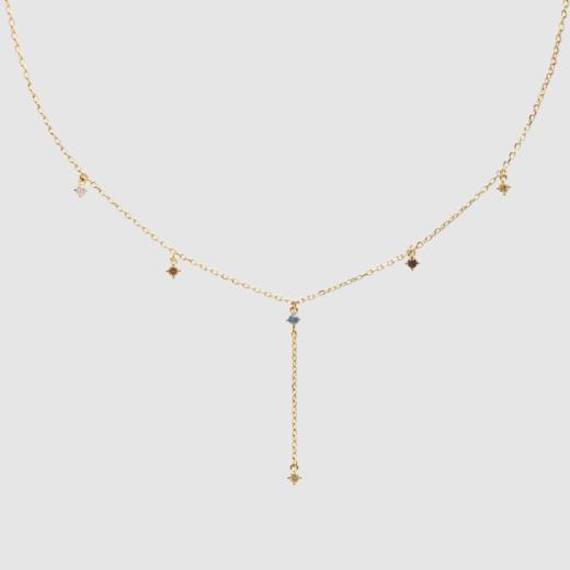 北京仓｜PD Paola-Mana-神力多彩石 垂链 项链［西班牙设计师］ 商品图2