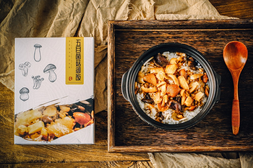 【和菜头特选·御饭系列】五目菌菇御饭素   五味调和  饕餮绝配