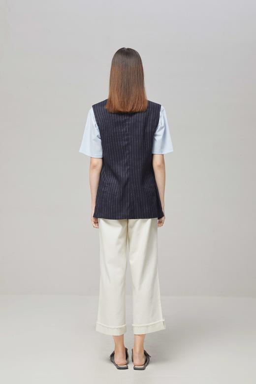 【经典款】【商场同款】麦檬夏条纹时尚马甲5997112161-1 商品图1