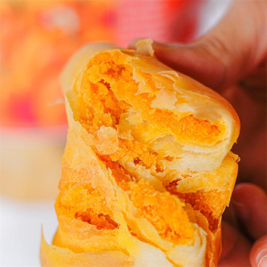 【皮薄馅厚健康低卡】童话熊老式粗粮南瓜饼3袋 商品图2