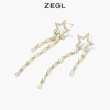 ZEGL星星流苏耳环女2022年新款潮气质耳钉高级感925银针复古耳饰 商品缩略图4