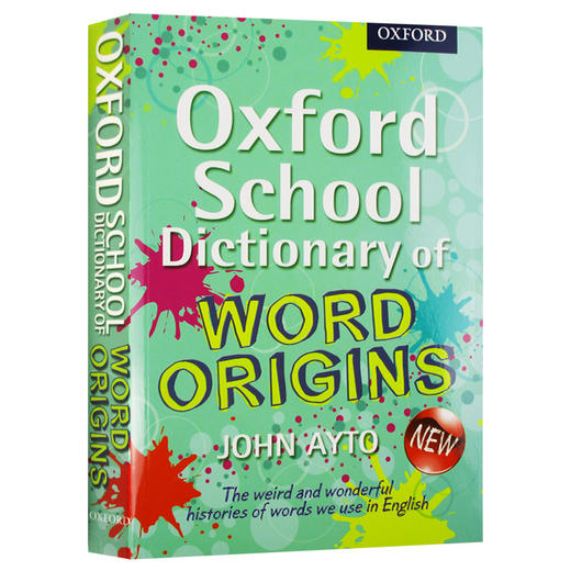 牛津英语词汇词源学习词典 英文原版工具书 Oxford School Dictionary of Word Origins 英语单词的奥秘 英文版字典正版进口书 商品图1
