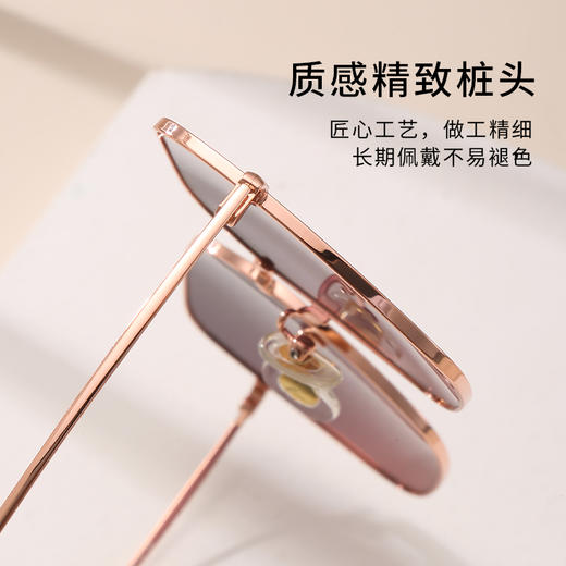 普莱斯PS7022 偏光太阳镜  方形大框 板材+合金 商品图3