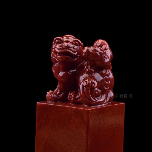 【代代发财】寿山石印章红-ZX2205021 商品图1