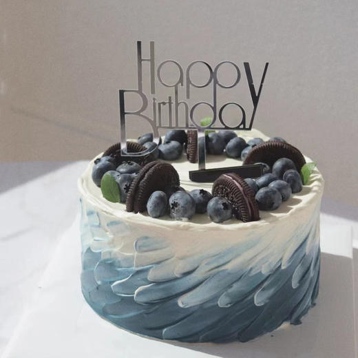 生日蛋糕 蓝羽 商品图0