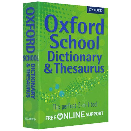 牛津小学高年级学生英语词典 同义词辞典 英文原版英英词典 Oxford School Dictionary Thesaurus 英文版进口书 商品图2