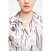 LILY2022夏新款女装浪漫印花气质温柔显瘦修身衬衫122220C4181 商品缩略图3