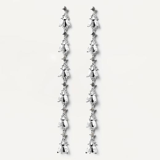 北京仓｜PD Paola-Nest-拉长石 蜜蜂 耳环（银色）［西班牙设计师］ 商品图1