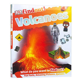 DK小发现 火山 英文原版 DK findout Volcanoes 英文版儿童科普百科 英语读物 进口原版书籍