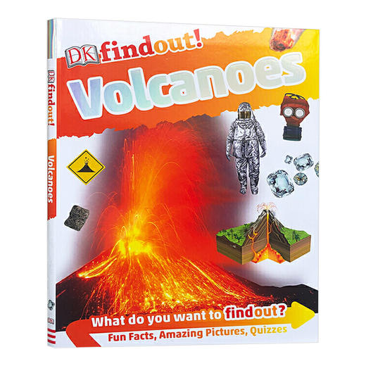 DK小发现 火山 英文原版 DK findout Volcanoes 英文版儿童科普百科 英语读物 进口原版书籍 商品图0