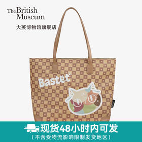大英博物馆安德森猫和她的朋友们系列巴斯特格纹单肩包斜挎包