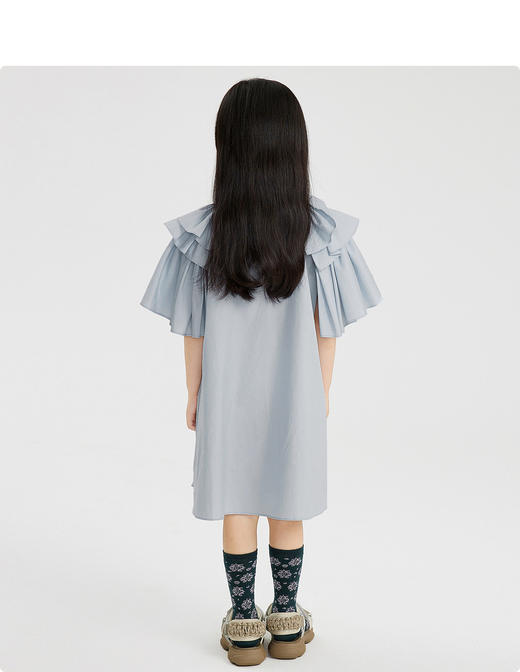 江南布衣童  22年夏季新款短袖连衣裙   1M5G30280 商品图6