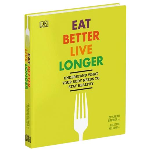 吃得更好 活得更久 英文原版 Eat Better Live Longer 英文版 进口原版英语养生书籍 商品图1