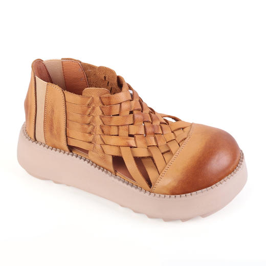 富贵吉祥时尚舒适超清厚底女鞋 f220151 商品图3